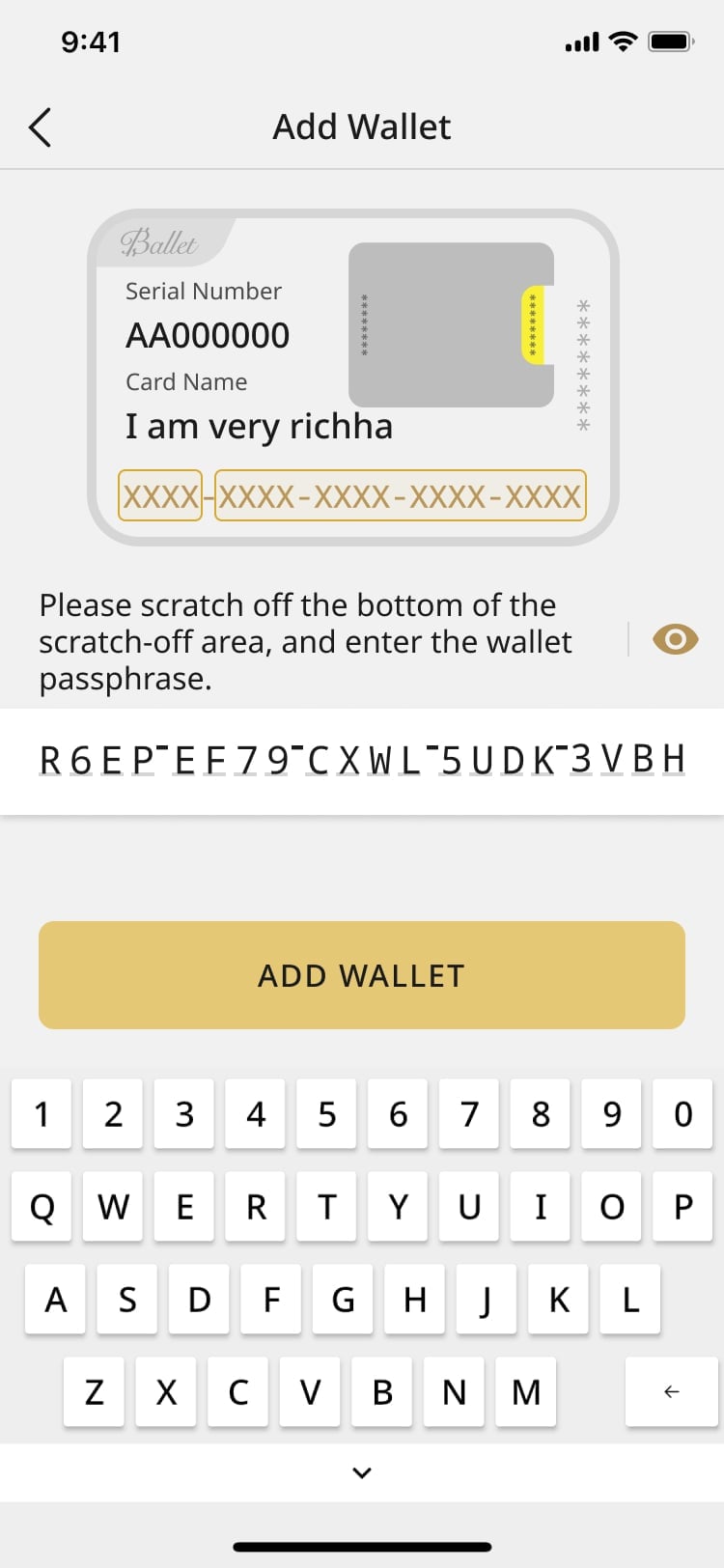 Ballet Crypto