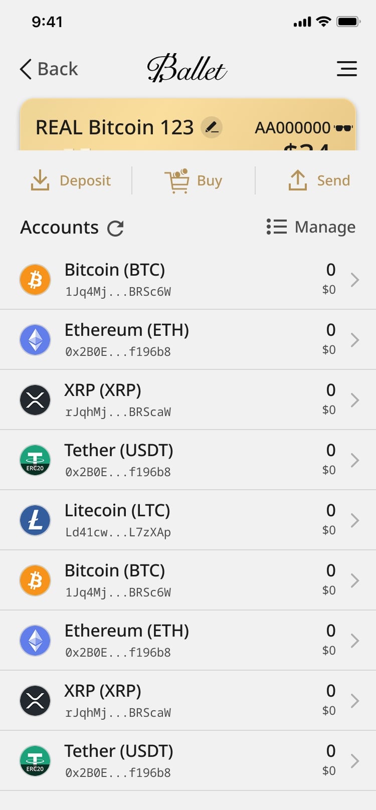 Ballet Crypto