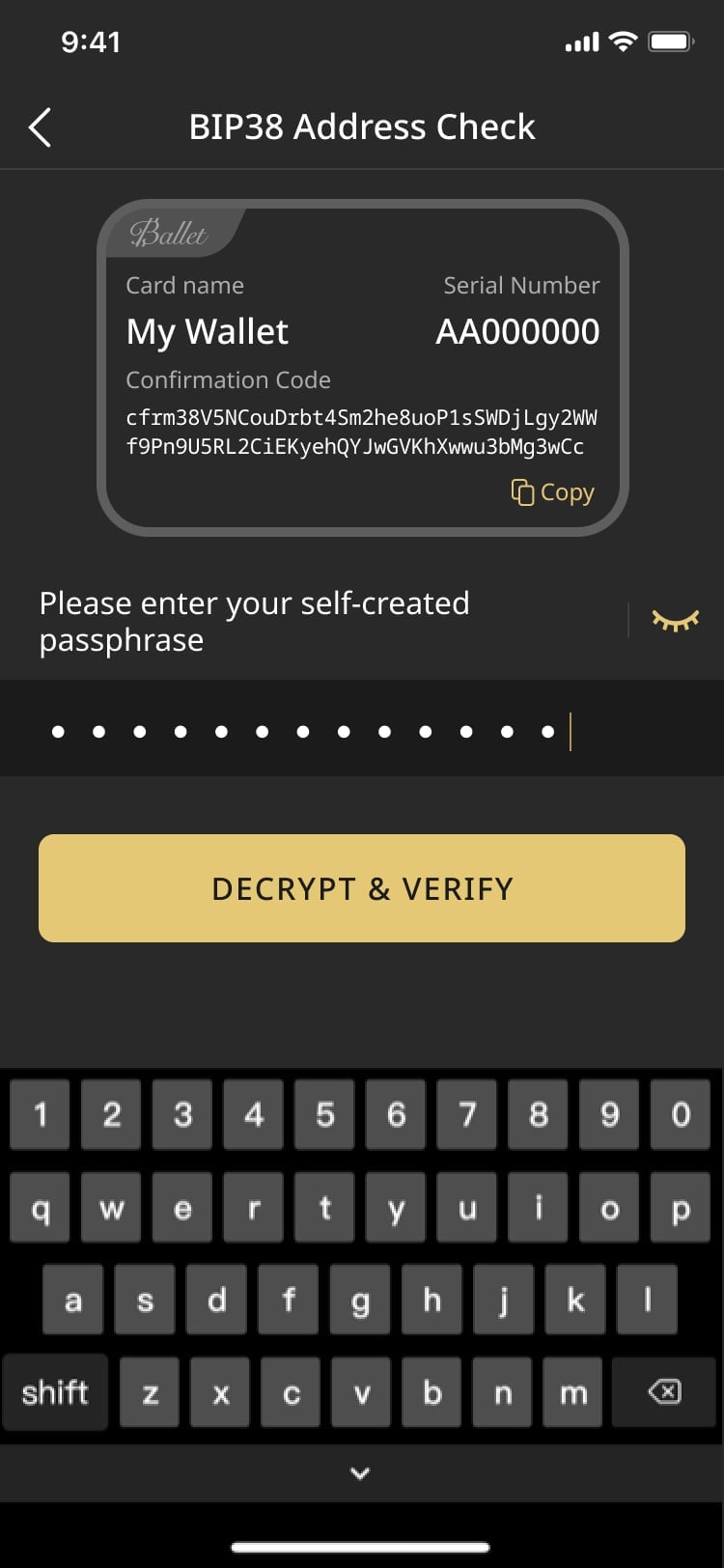 Ballet Crypto