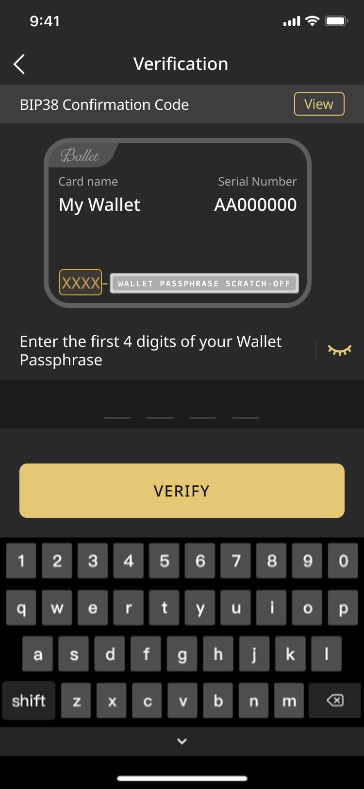 Ballet Crypto